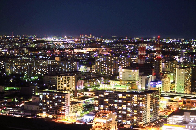 千葉市の夜景