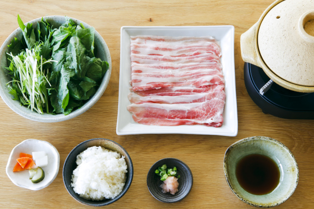 恋する豚研究所　しゃぶしゃぶ定食