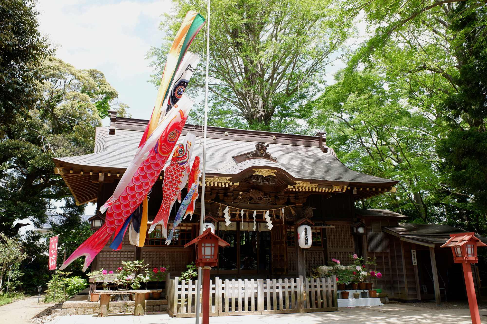 佐倉藩の総鎮守として知られる麻賀多神社