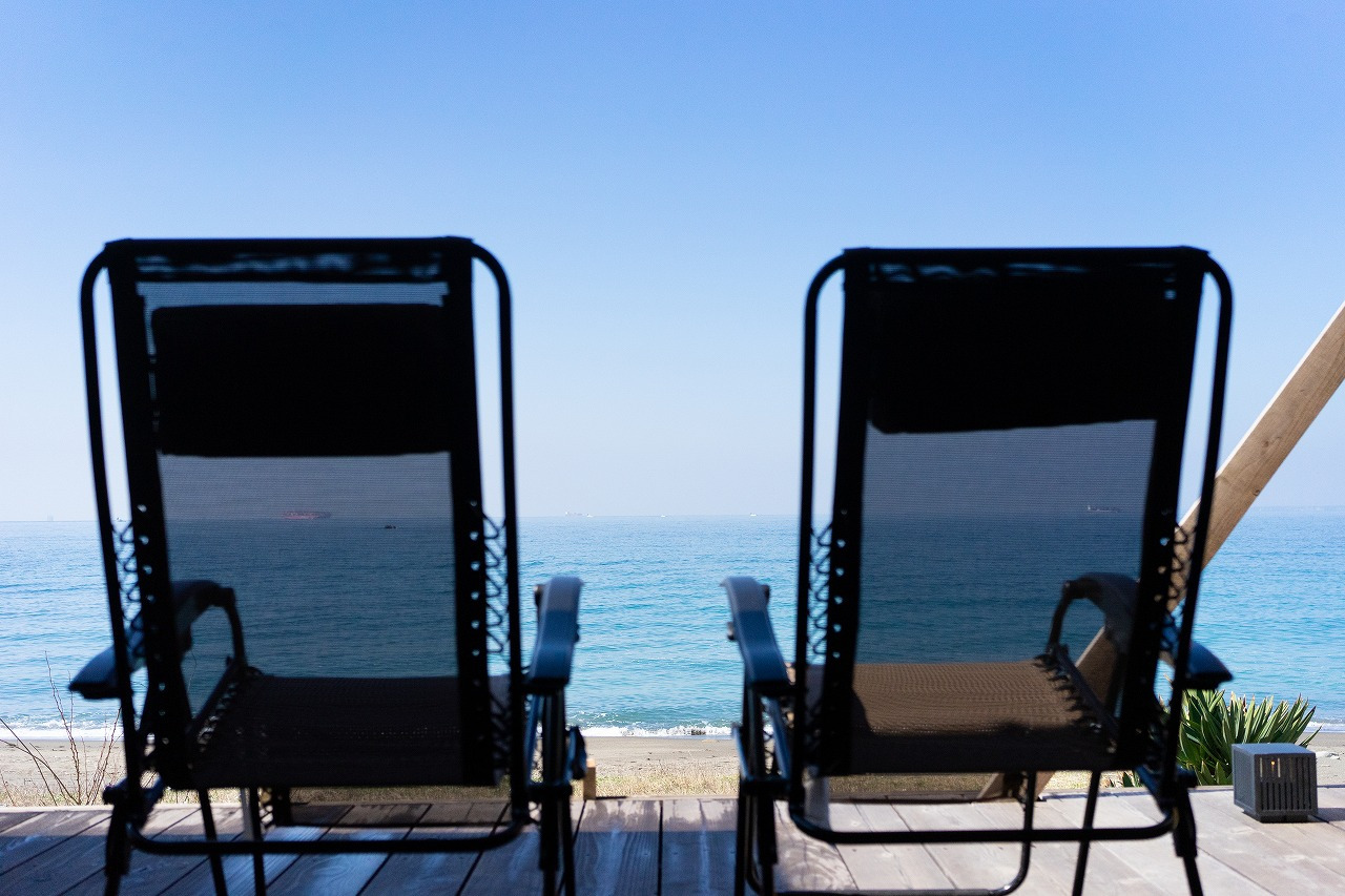 外気浴チェア