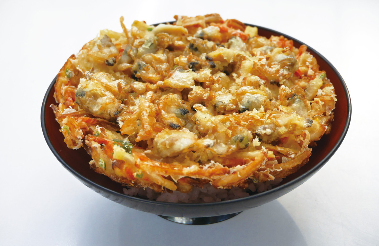 あさりのかき揚げ丼