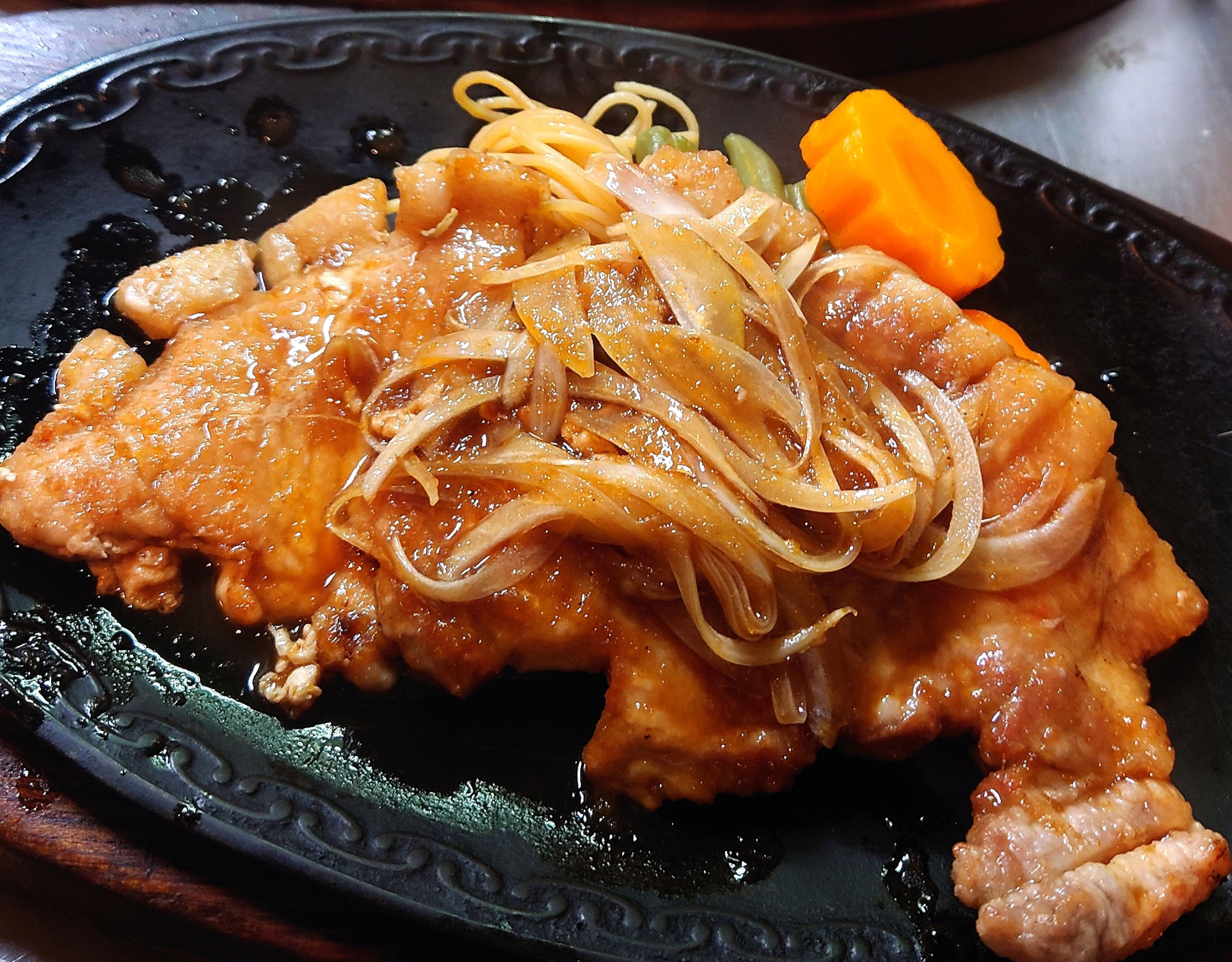 房総ポークロースのしょうが焼き