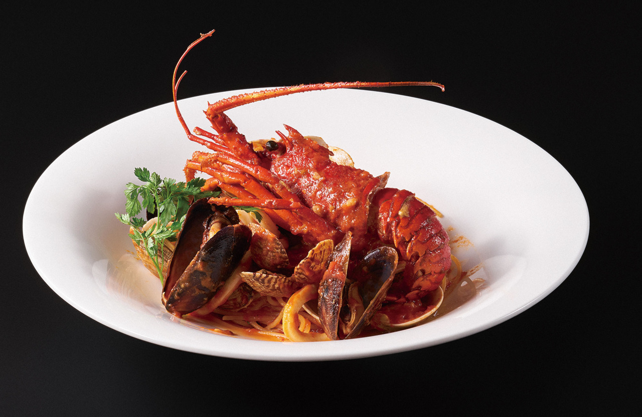 「房総伊勢海老の魚介のペスカトーレ」 ※盛り付けは画像と異なる場合があります