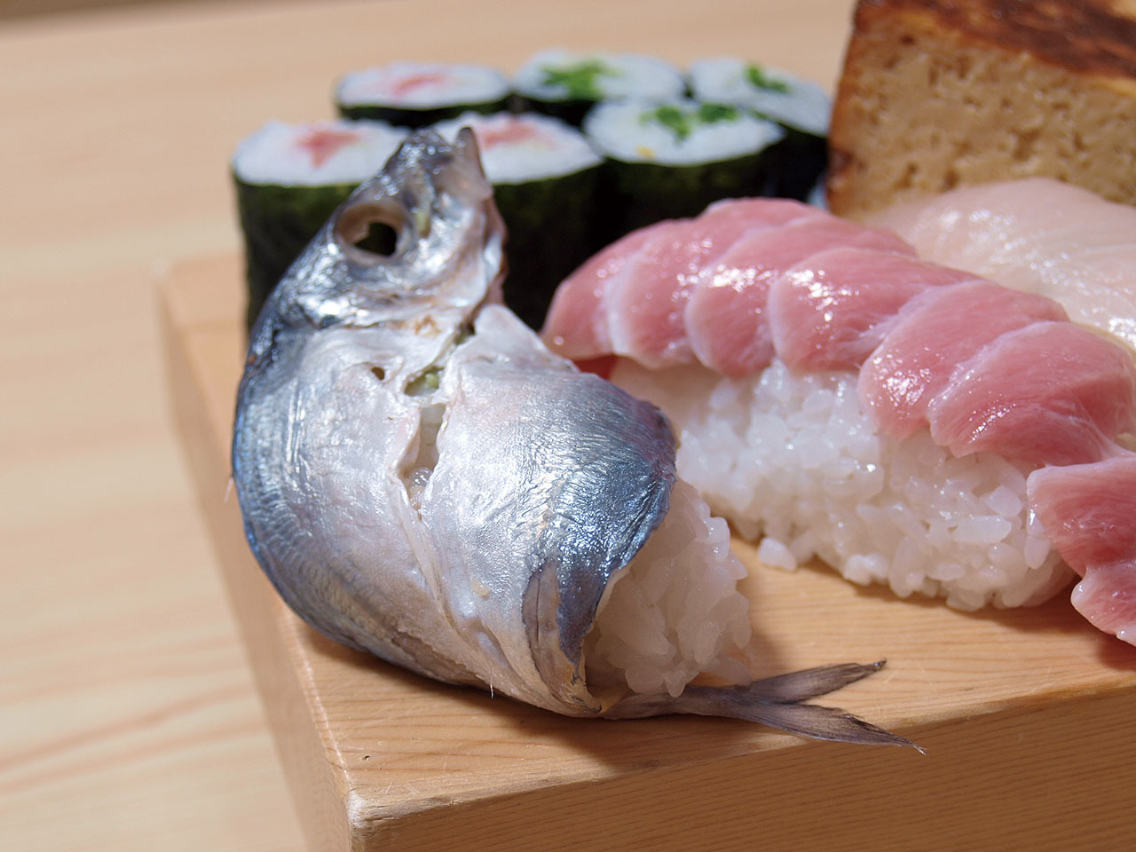 「目抜き」のアジ