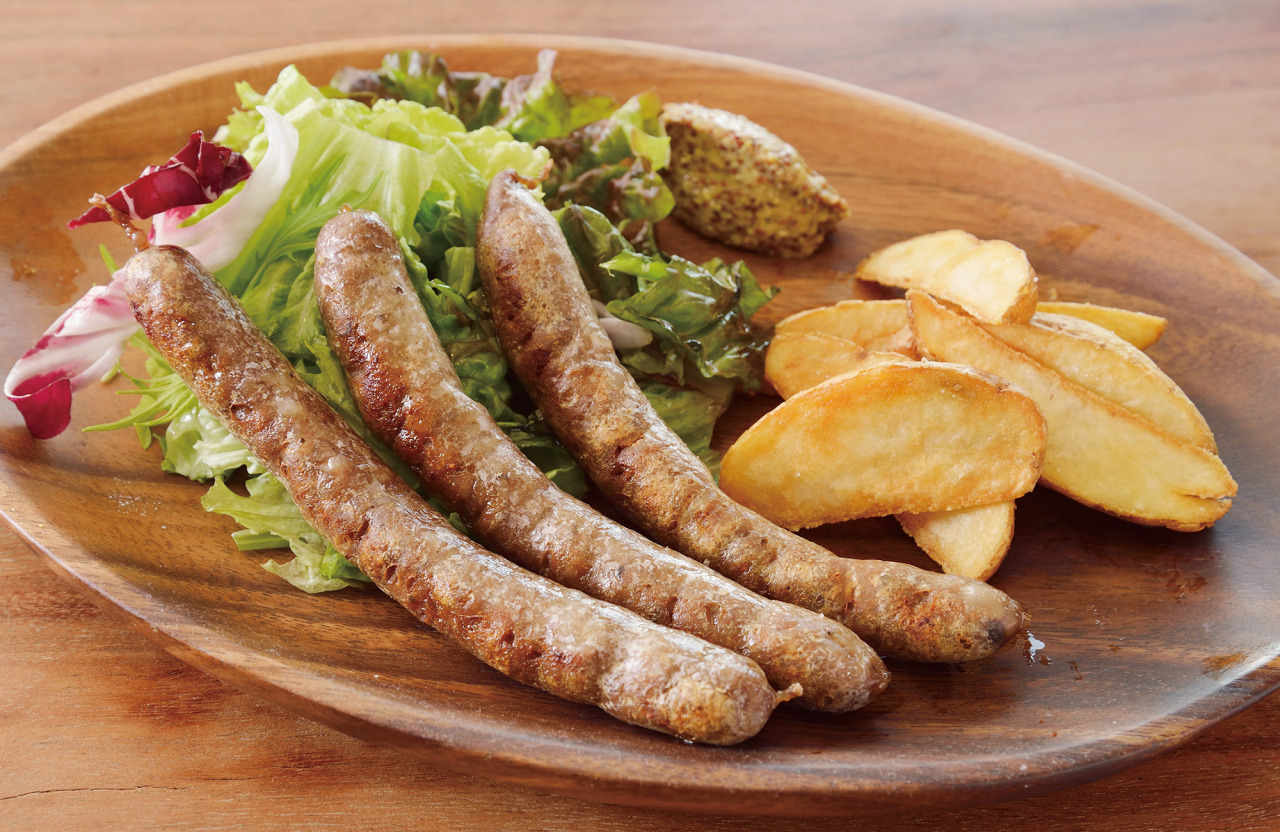 館山産猪の自家製サルシッチャ