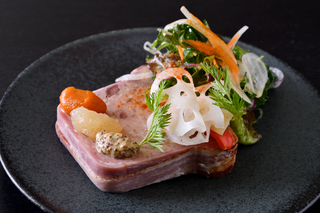 館山ジビエの田舎風テリーヌ