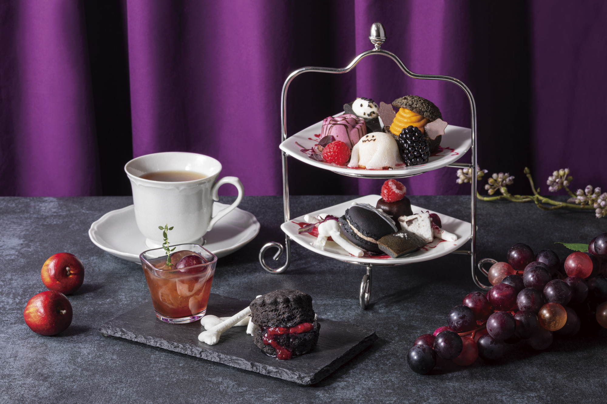 デザートスタンド　ダーク・ハロウィーン