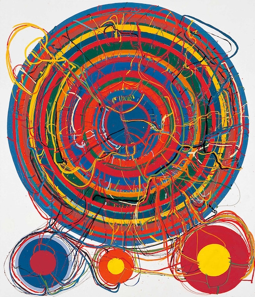 田中敦子《Thanks Sam》1963年 千葉市美術館蔵 ©Kanayama Akira and Tanaka Atsuko Association