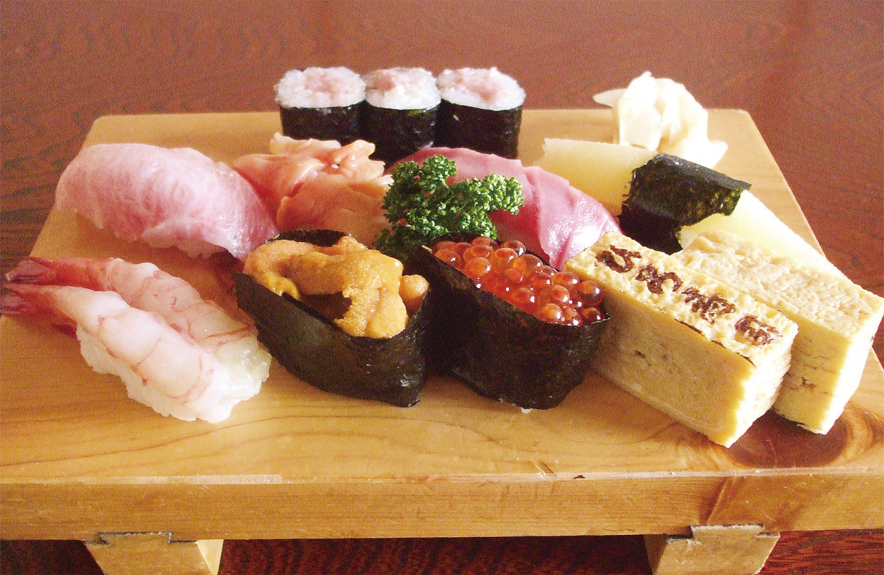 極上寿司をリーズナブルに堪能することができる