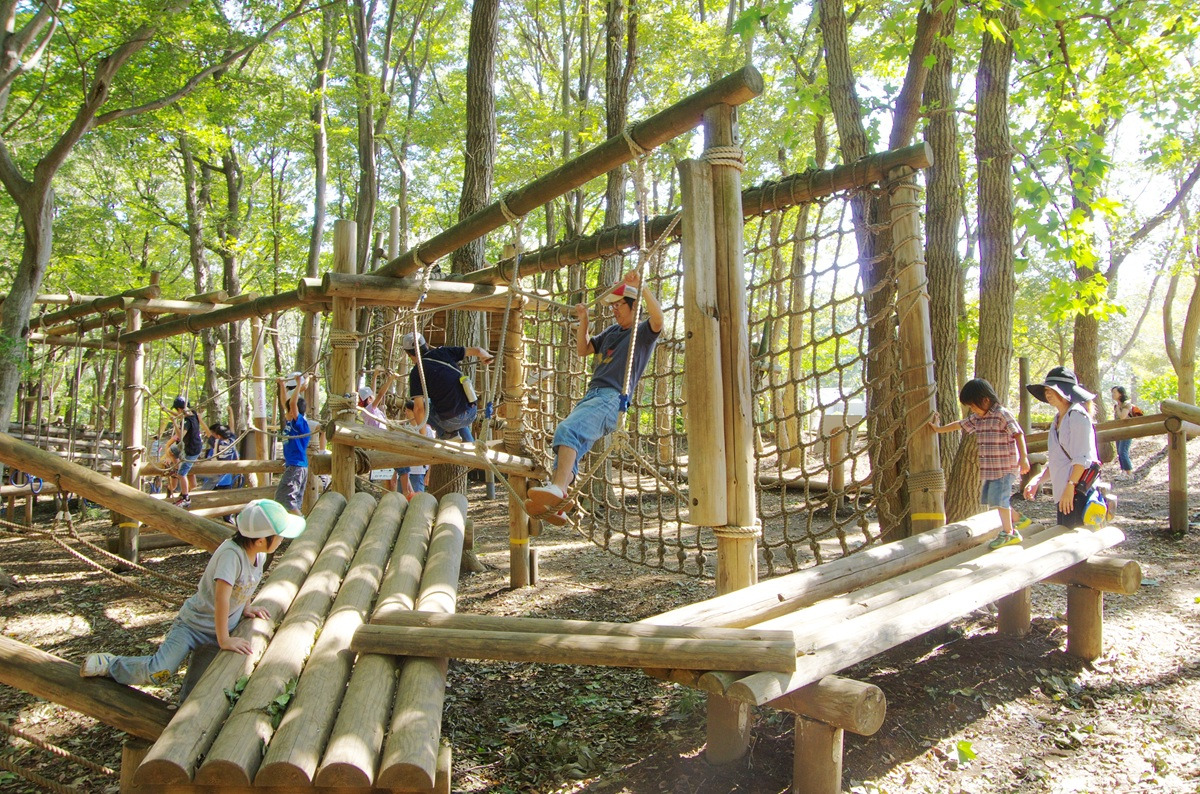 日本有数の規模を誇るアスレチック