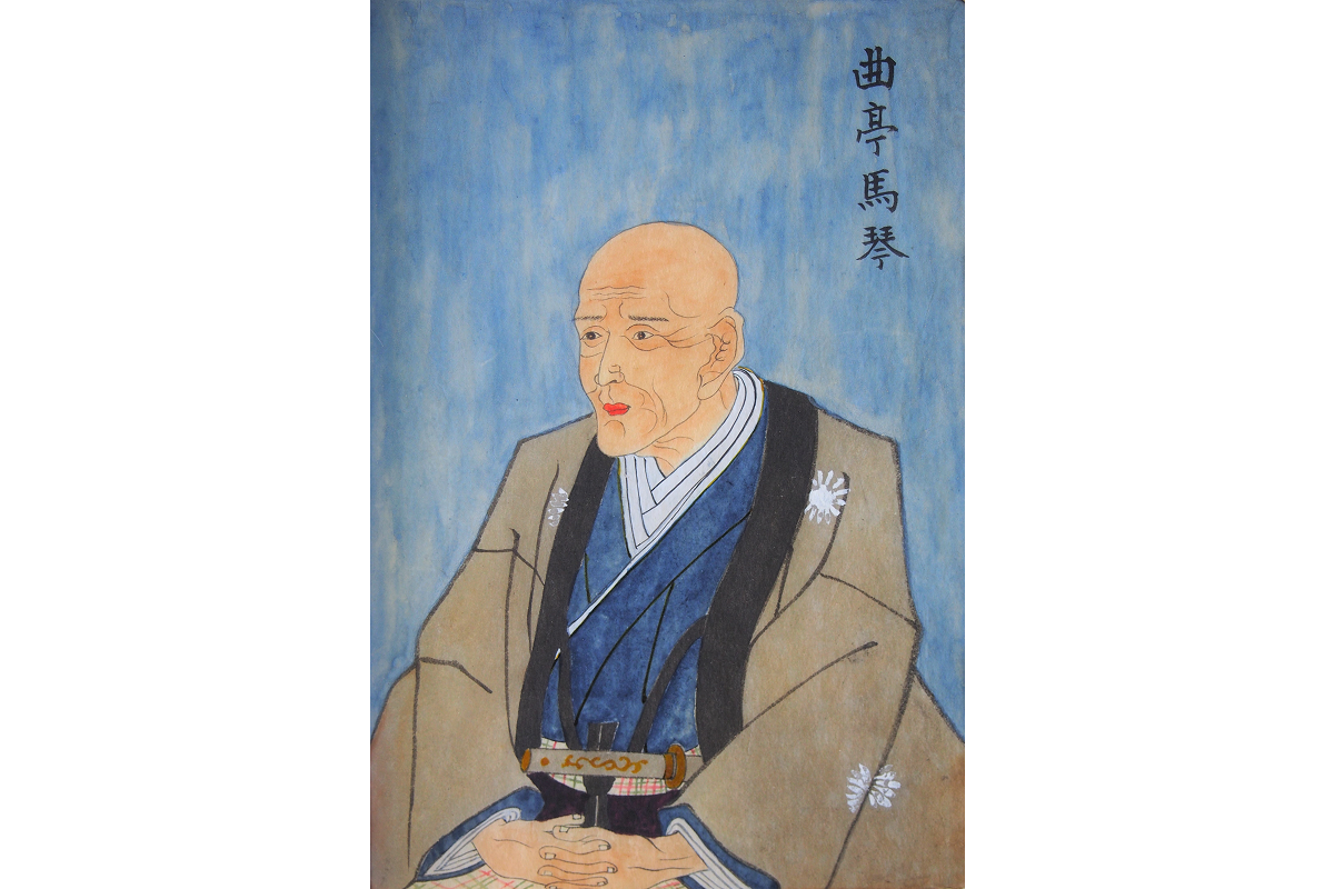 曲亭馬琴肖像（館山市立博物館蔵）