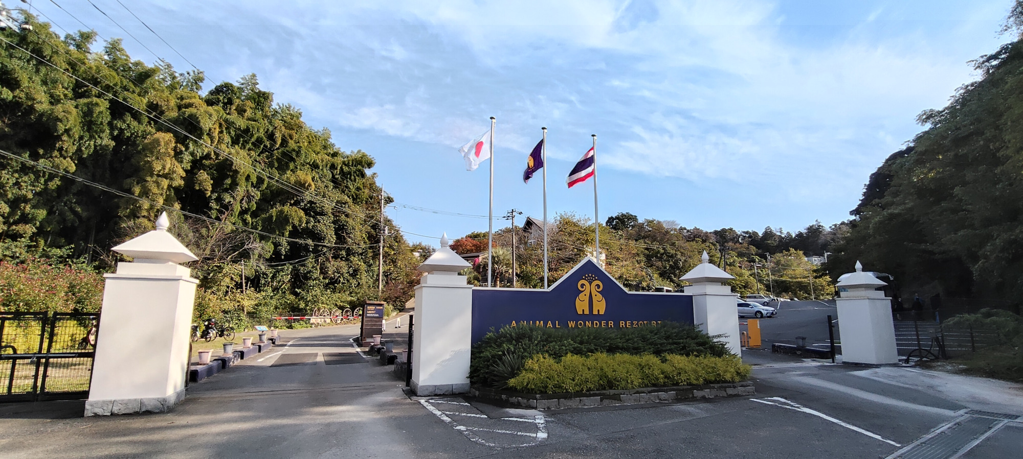 駐車場もそれぞれに完備されています。