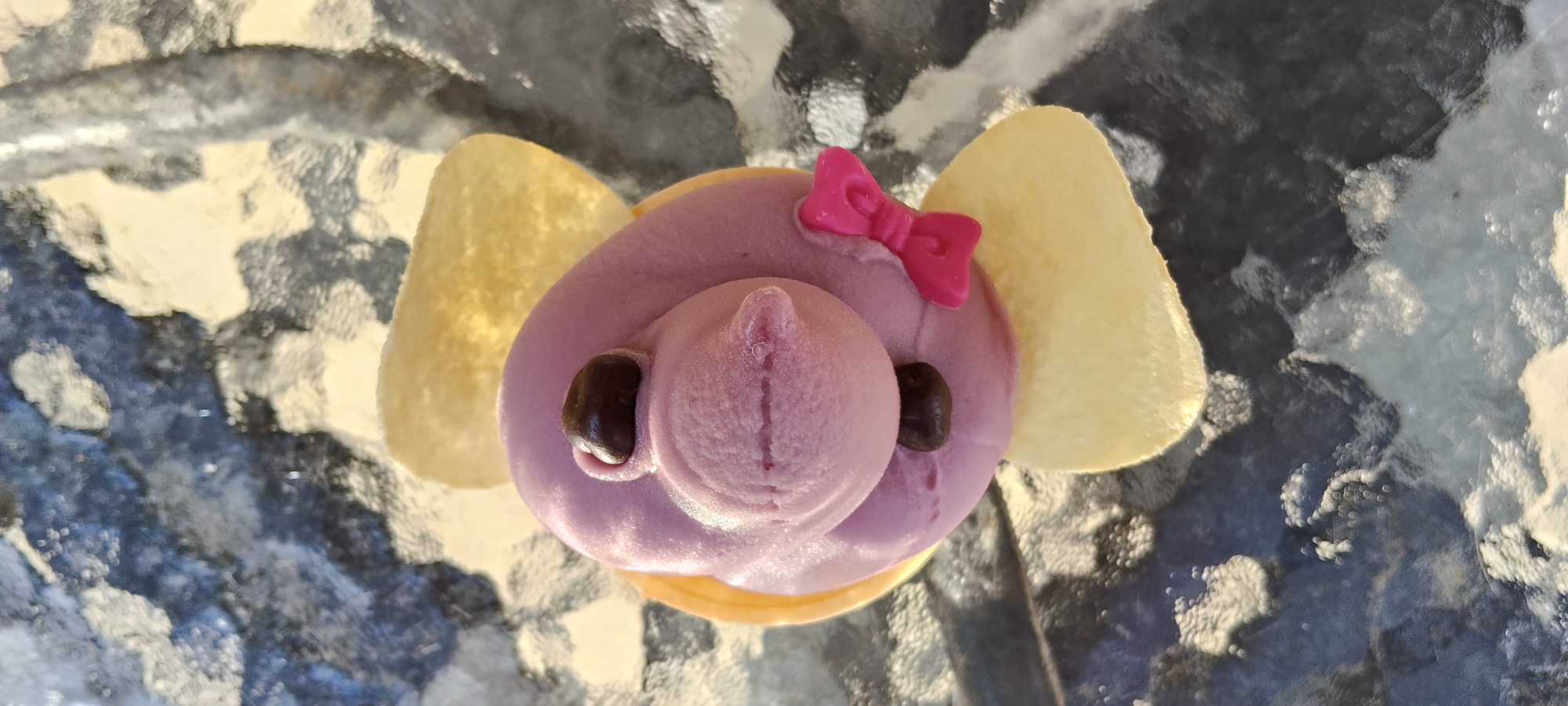 上から見るとぞうさんに見える「ちびぞうソフト」