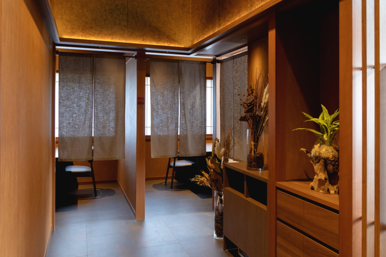 全室個室のダイニング