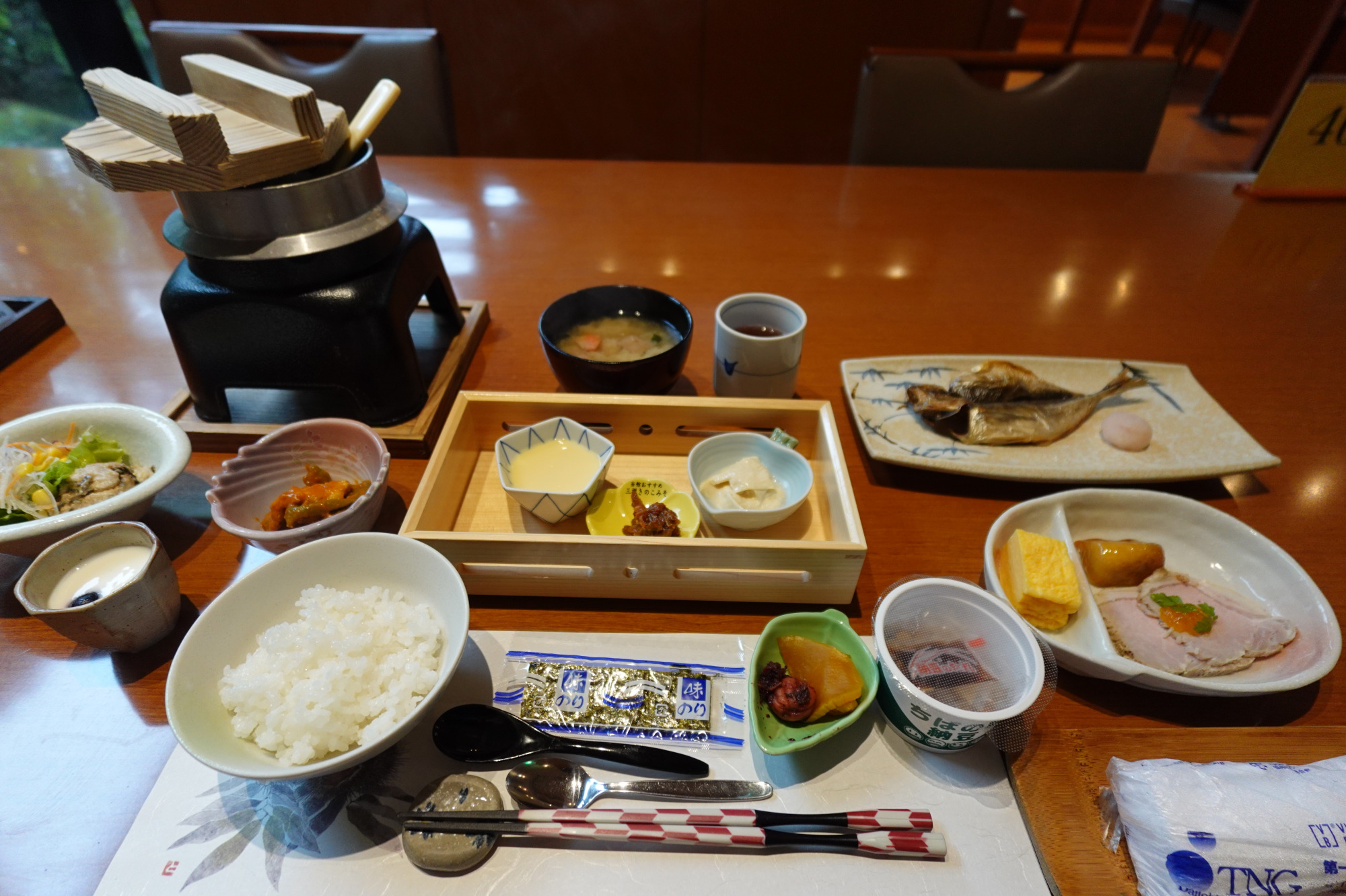 朝食の一例
