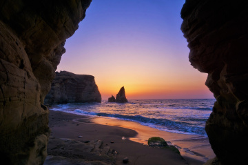 大波月海岸〔滞在時間：約30分〕