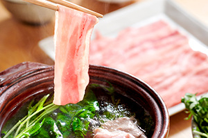 千葉県のグルメ「豚しゃぶ」を召し上がれ