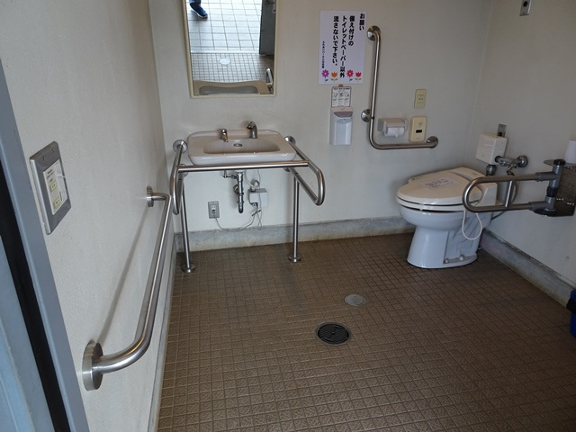 手すりの位置