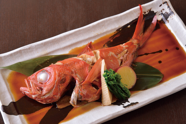 キンメダイの煮付