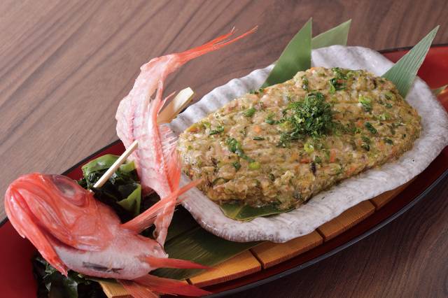 金目鯛の生さんが（尾頭付き）