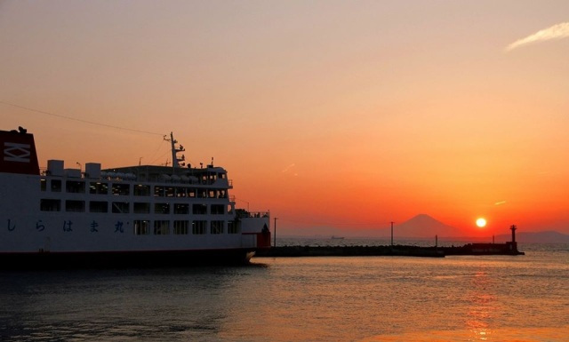 東京湾フェリーのサンセットクルーズ