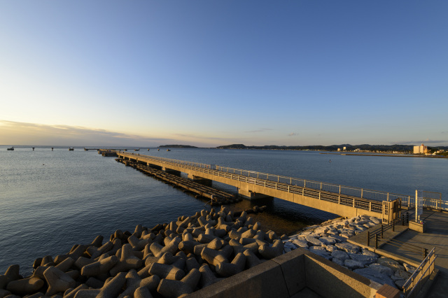 館山夕日桟橋