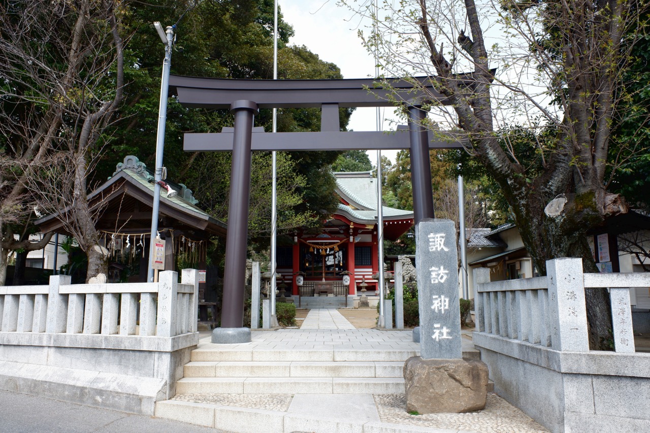 下総国 柏鎮守 諏訪神社