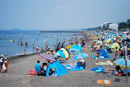 波左間海水浴場