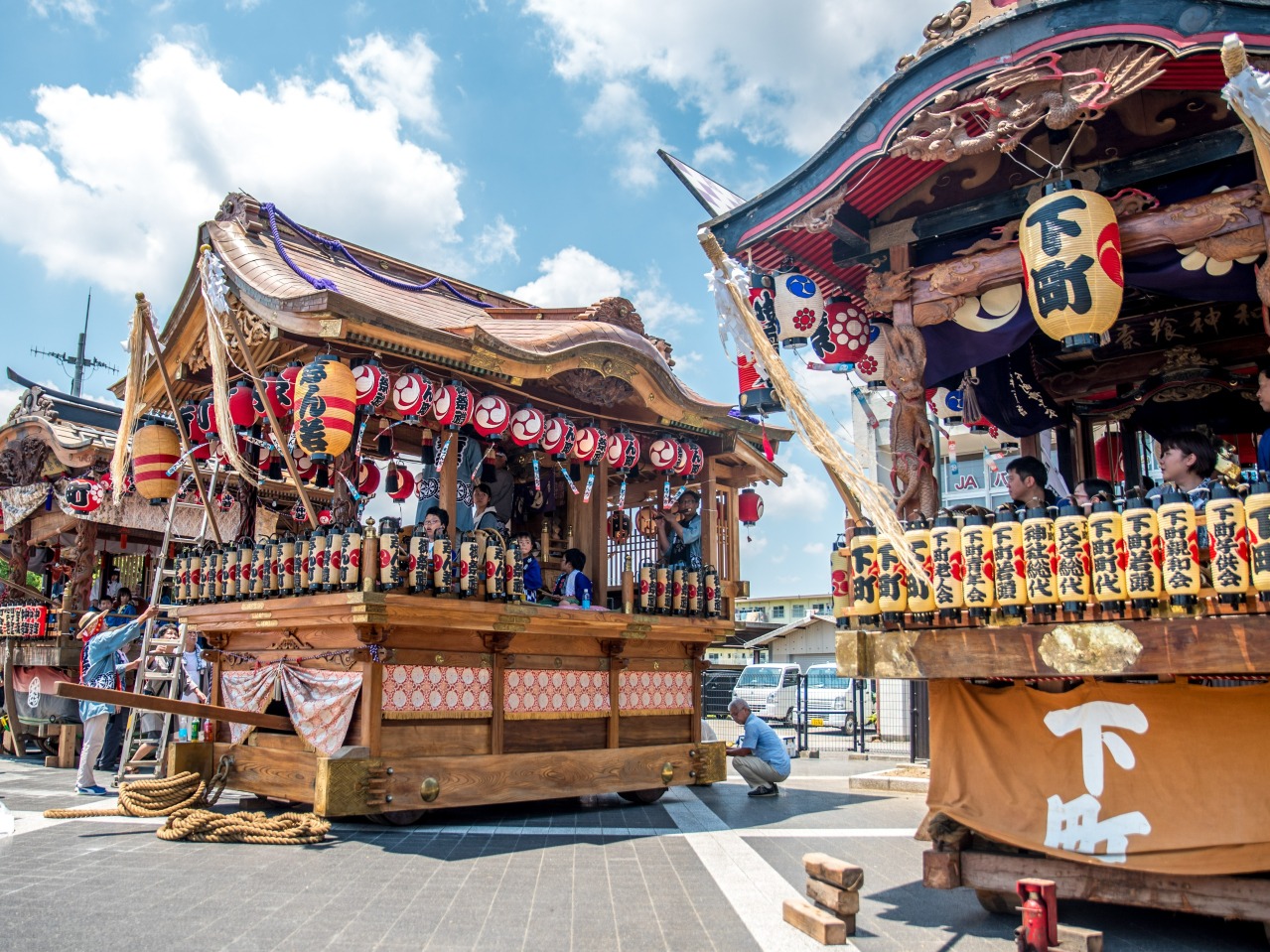 久留里夏祭り／久留里駅前・久留里商店街