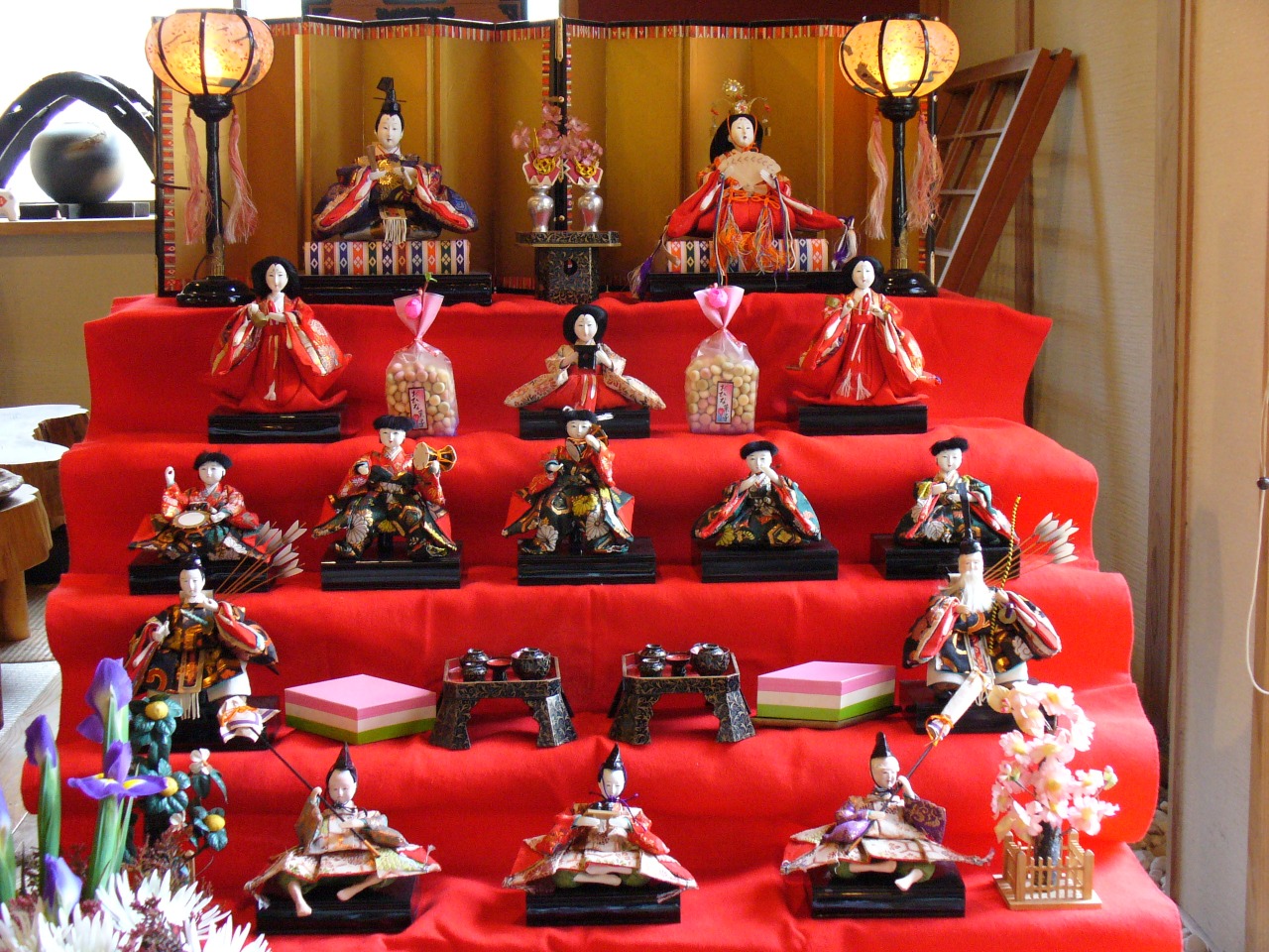 さわら雛めぐり／小野川沿い（佐原まちぐるみ博物館・町並み交流館など）