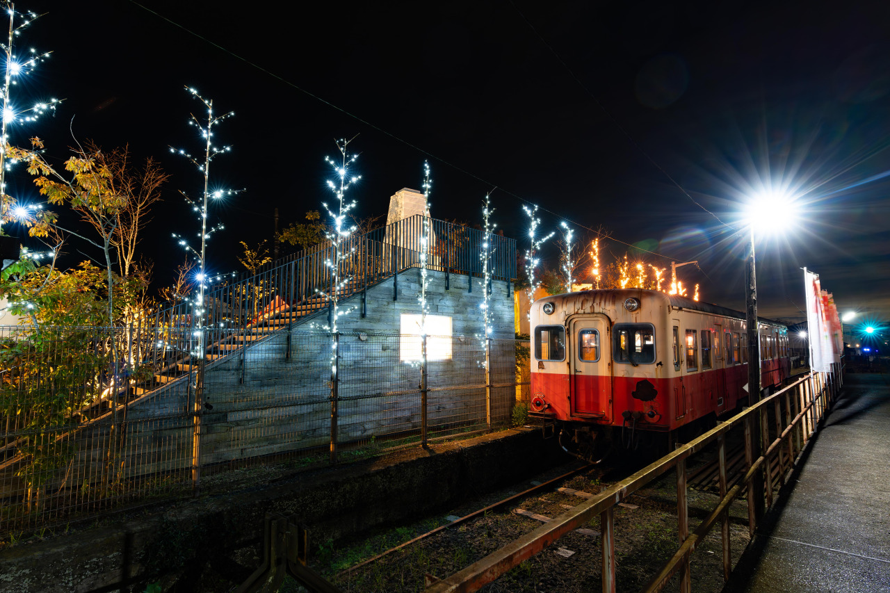 小湊鐵道 駅のイルミネーション／上総牛久駅～養老渓谷駅｜イベント