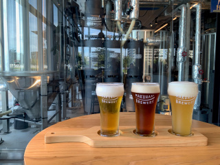 ポートランド製の醸造設備を導入した、こだわりのクラフトビール