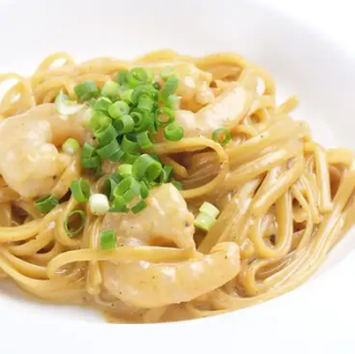 甘エビとミソのクリームのソース