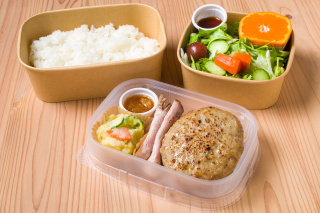 お肉と野菜のバランス弁当