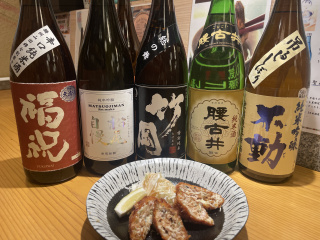 地酒も揃っています