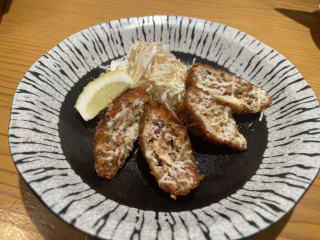 レモンを絞ってどうぞ