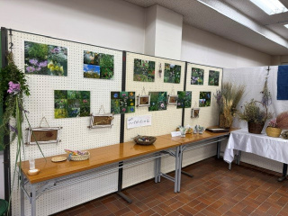 写真は昨年秋の「ハーブ展」のものです