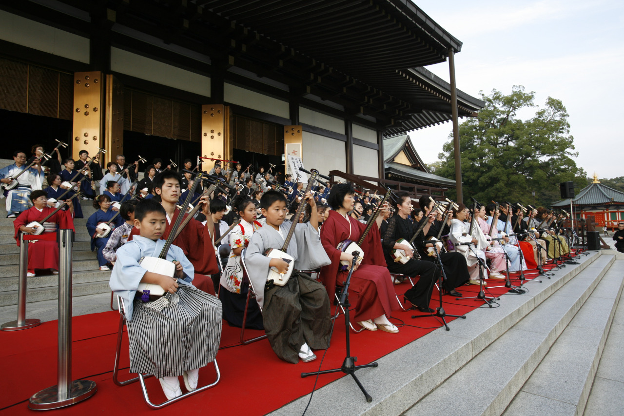 成田弦まつり／成田山新勝寺境内・成田山表参道