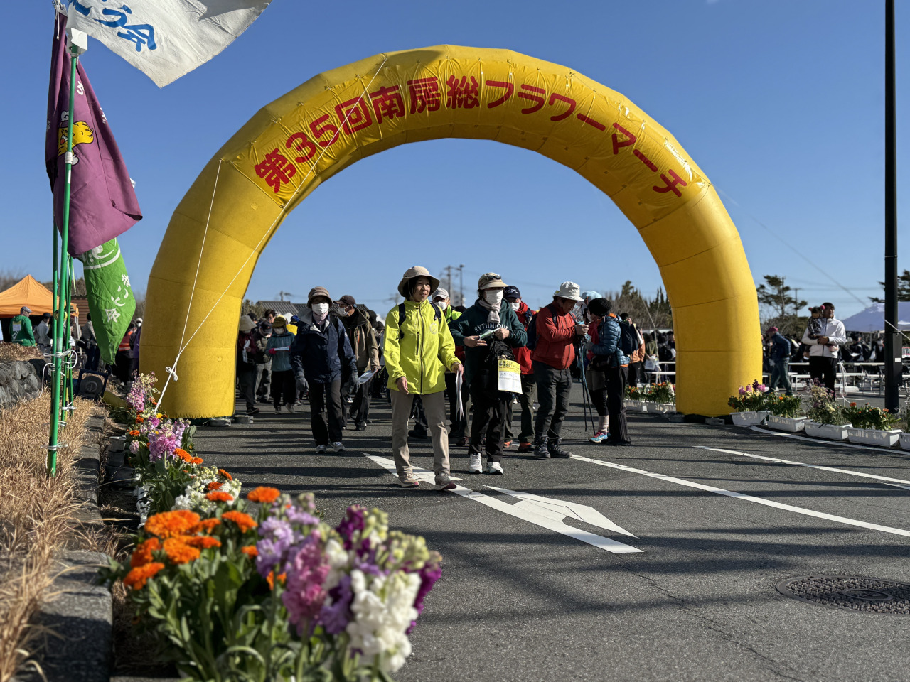 第36回南房総フラワーマーチ／南房総市千倉保健センター