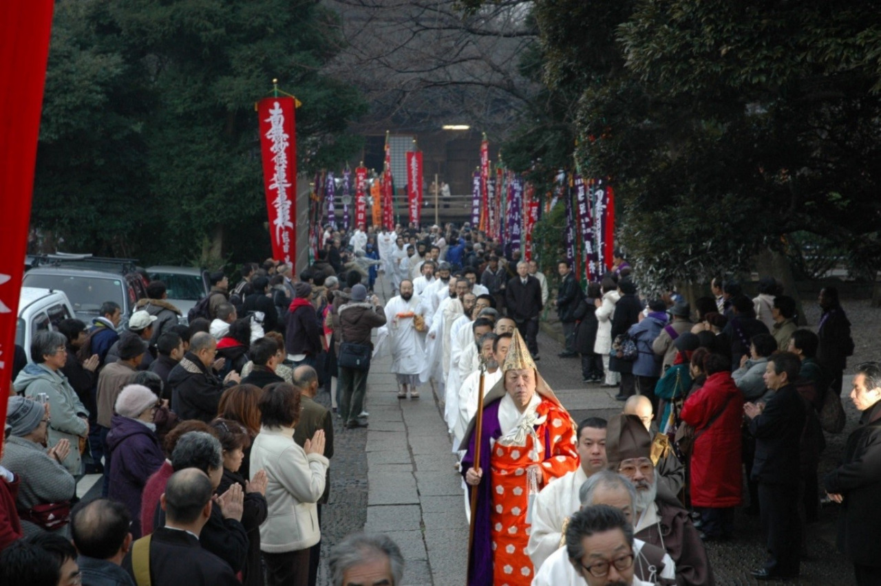 大荒行入行会／中山法華経寺｜イベント｜千葉県公式観光サイト ちば観光ナビ