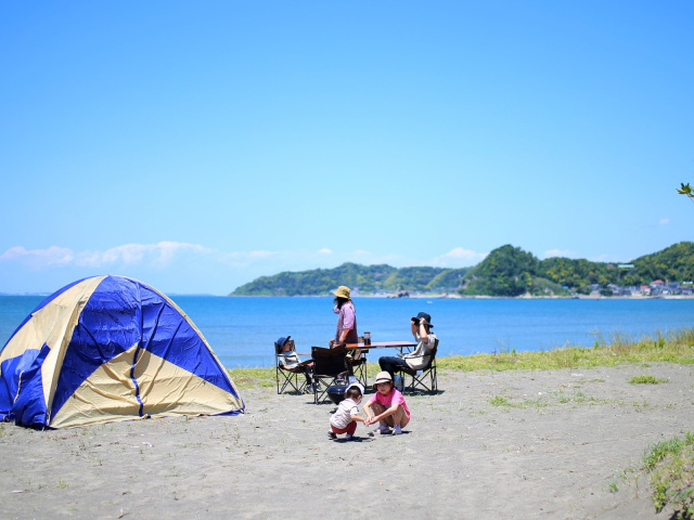 多田良北浜海岸キャンプ場