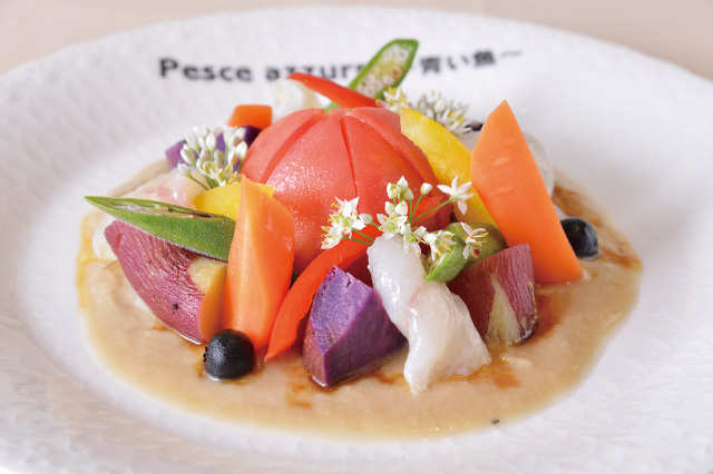 ペッシェアズーロ～青い魚～