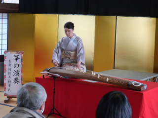 箏の演奏