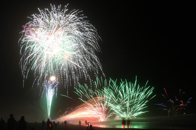 おおあみしらさとの花火 2025／ 白里海岸