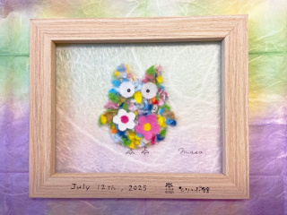 工芸体験コーナー・ちぎり絵