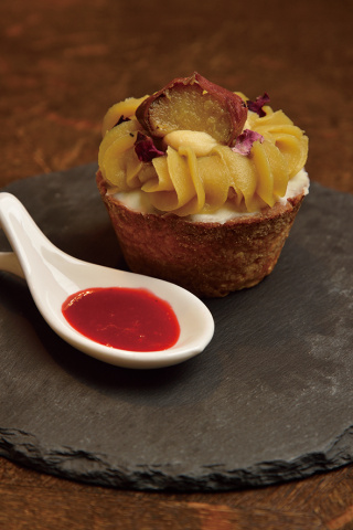 金蜜芋のチーズタルト