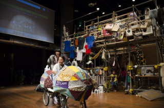 まちばのまちばり展示「まちまちいちば」