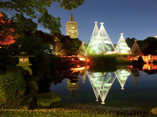見浜園灯ろうまつり