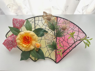 フラワーアレンジお正月飾り