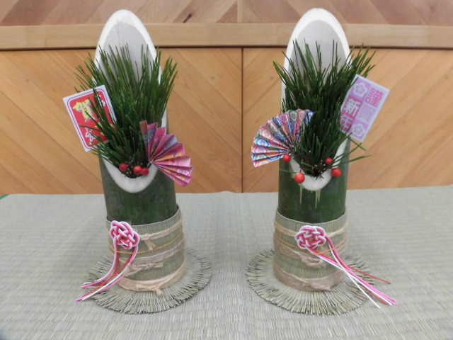 ミニ門松作り体験